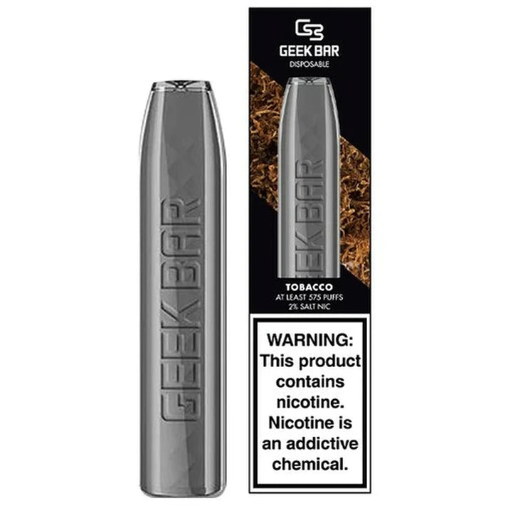 Geek Bar 575 Puffs Disposable 20mg | Tobacco
