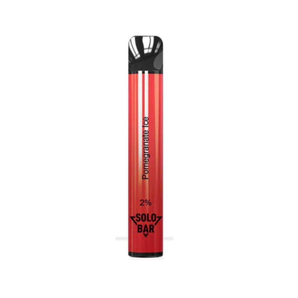 Vapeman Solo Bar Disposable Device 600 Puffs | Pomegranate Ice
