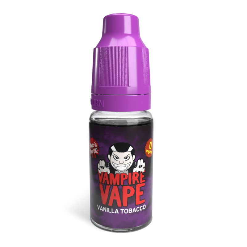 10ml Vampire Vape E-liquid Vanilla Tobacco Flavor