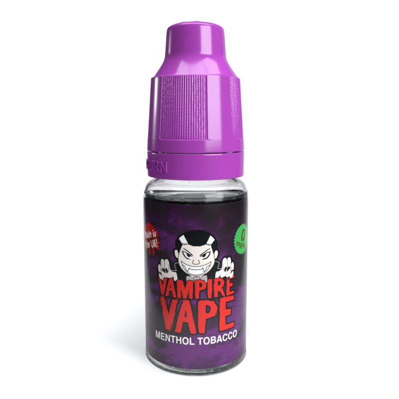 10ml Vampire Vape E-Liquid Menthol Tobacco