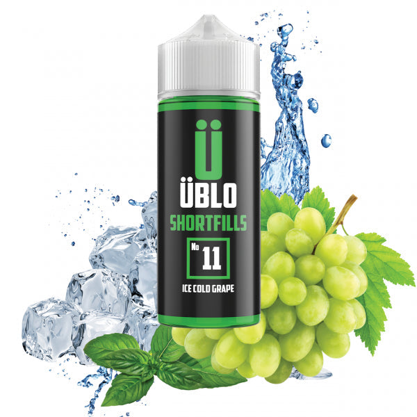 UBLO 100ml Shortfill E-liquid - No-11 Ice Cold Grape