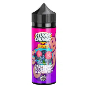 Stubby Chubby e-Liquid 100ml | Raspberry Blackberry Blueberry