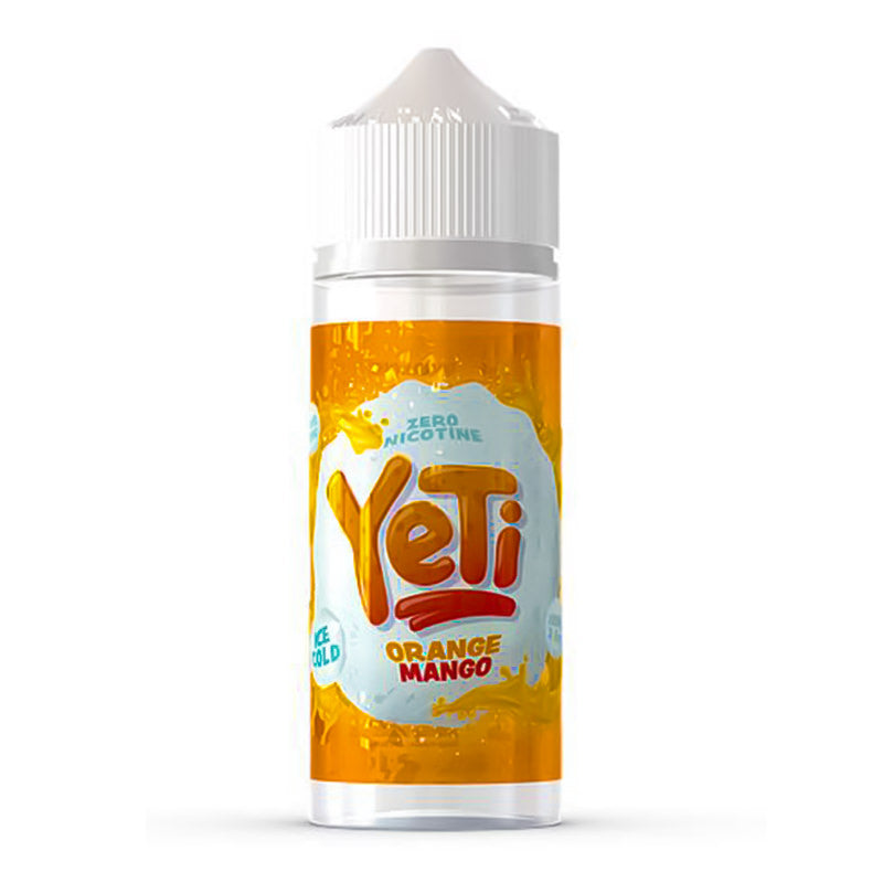 Yeti E-Liquid 100ml Short Fill in Orange Mango Flavor
